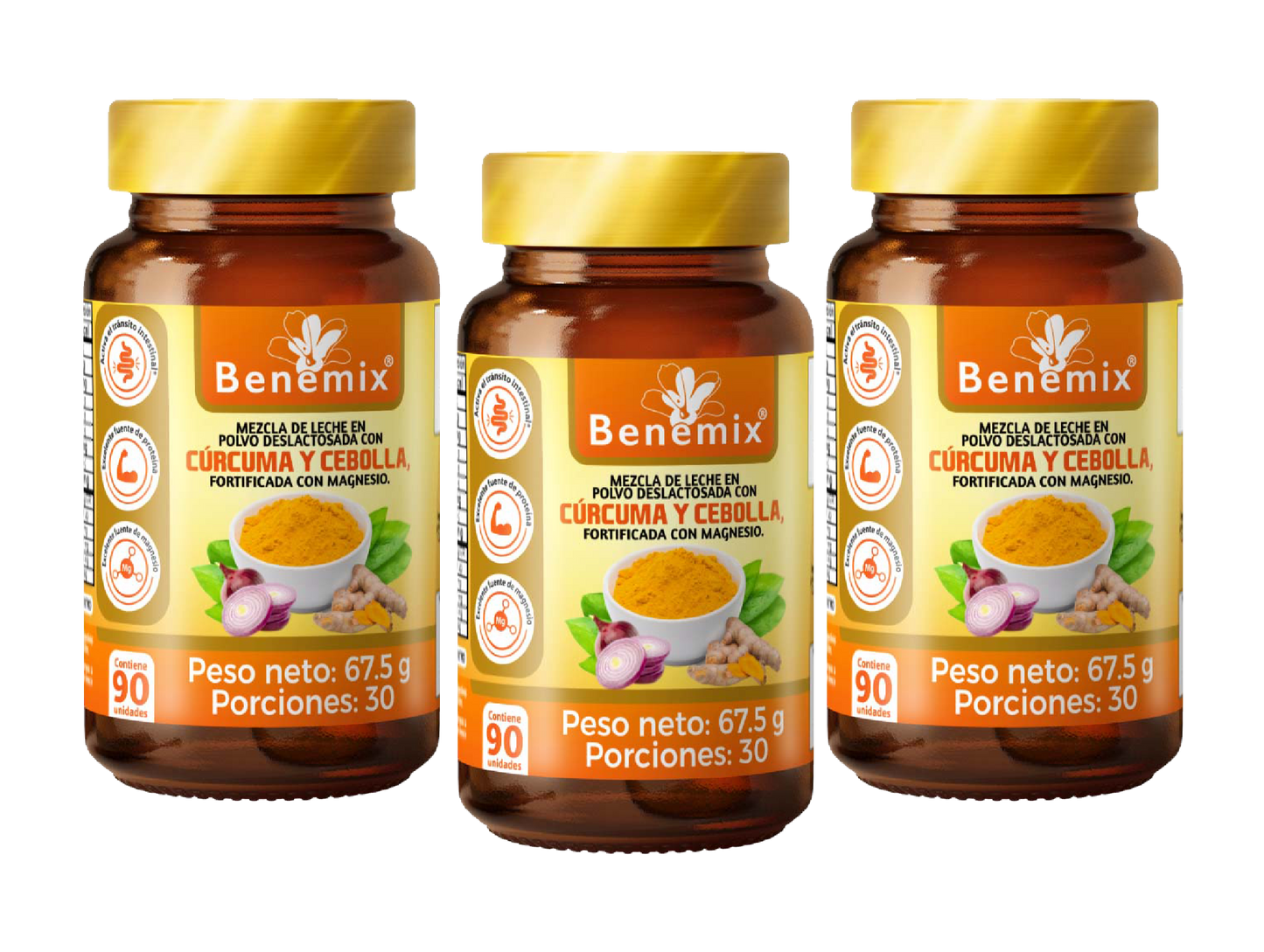 Benemix Pack por 3 Frascos (10% Descuento)